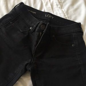 LOFT black jeans size 24